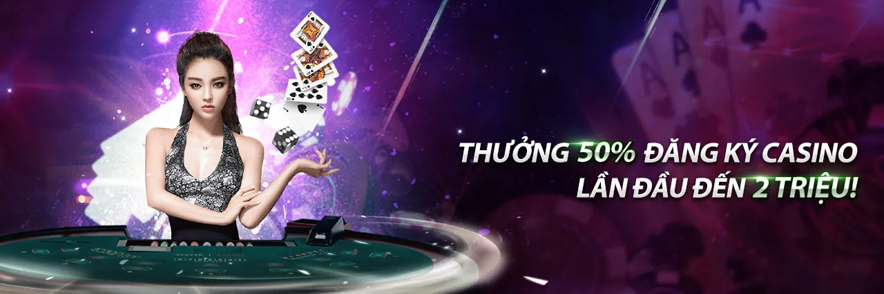 Sòng bạc trực tuyến m888 với trò Baccarat và Roulette
